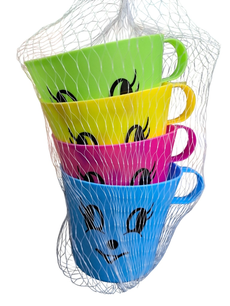 SET DE TAZA X4 6OZ