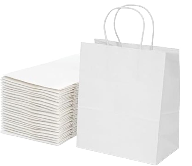 BOLSA CRAFT 22X16X8CM BLANCO   CXB-600 PZA.