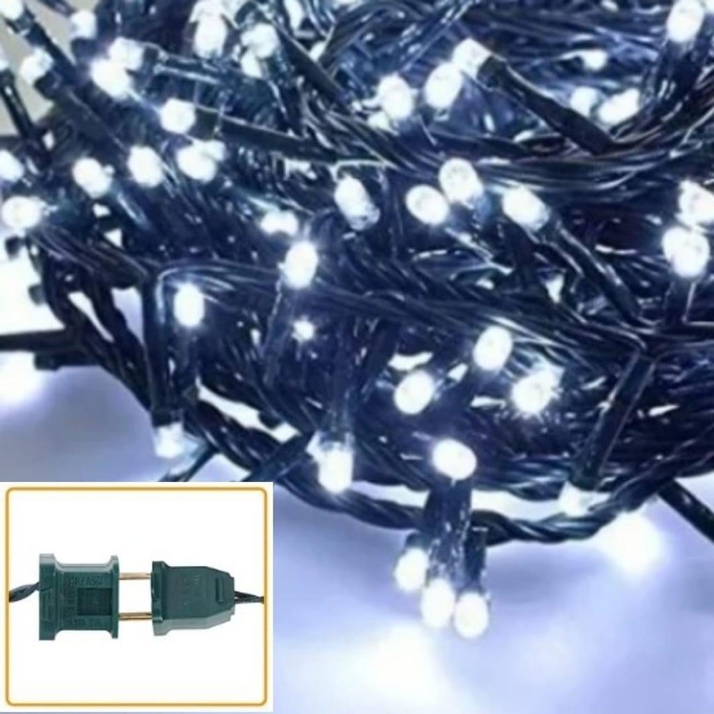 NAVIDAD LUZ 100L BLANCO