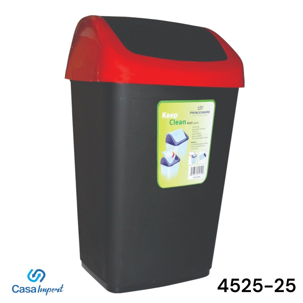 BASURERO LARGE PRINCEWARE 25 LTRO   CXB-24UD.