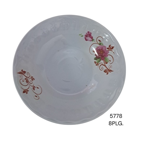 [5778] PLATO MM DECORADO DE 8PG