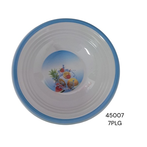 [45007] PLATO MM DECORADO DE 7PG