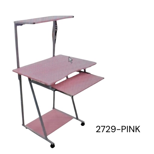 [2729-PINK] ESCRITORIO COMPUTADORA ROSA