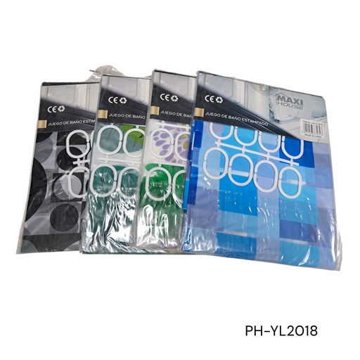 [PH-YL2018] CORTINA PARA DUCHA