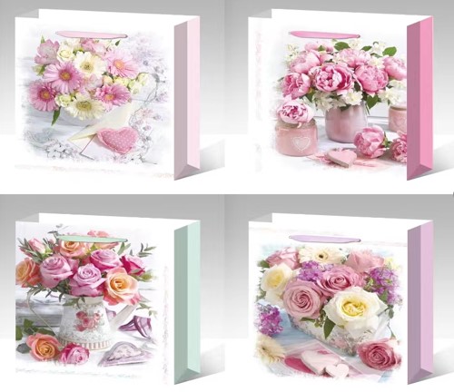 [CA-0084-M] BOLSA FLOR (12PZA) M
