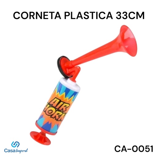 [CA-0051] CORNETA PLASTICO 33CM