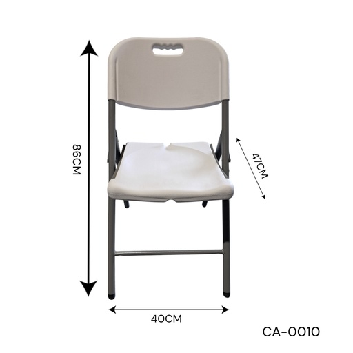 [CA-0010] SILLA PLASTICA 47CM